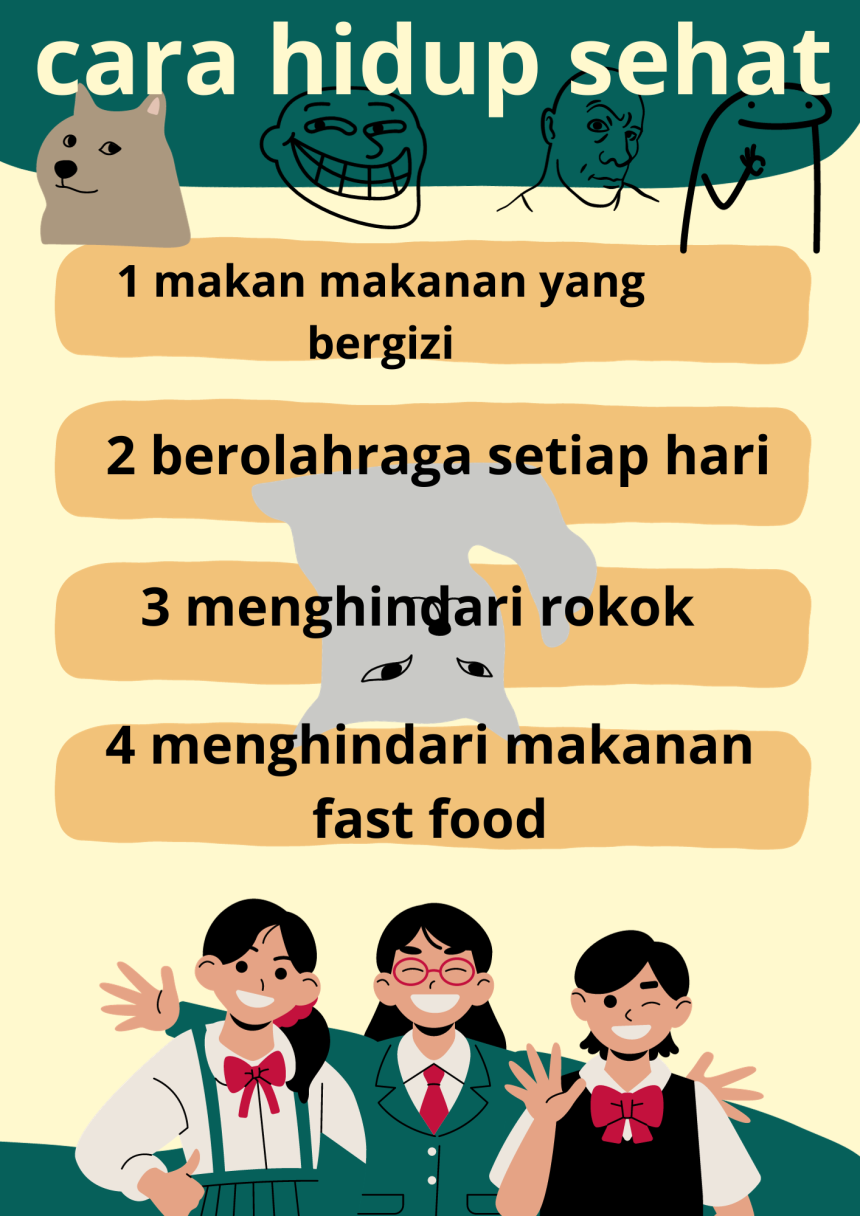 cara hidup sehat