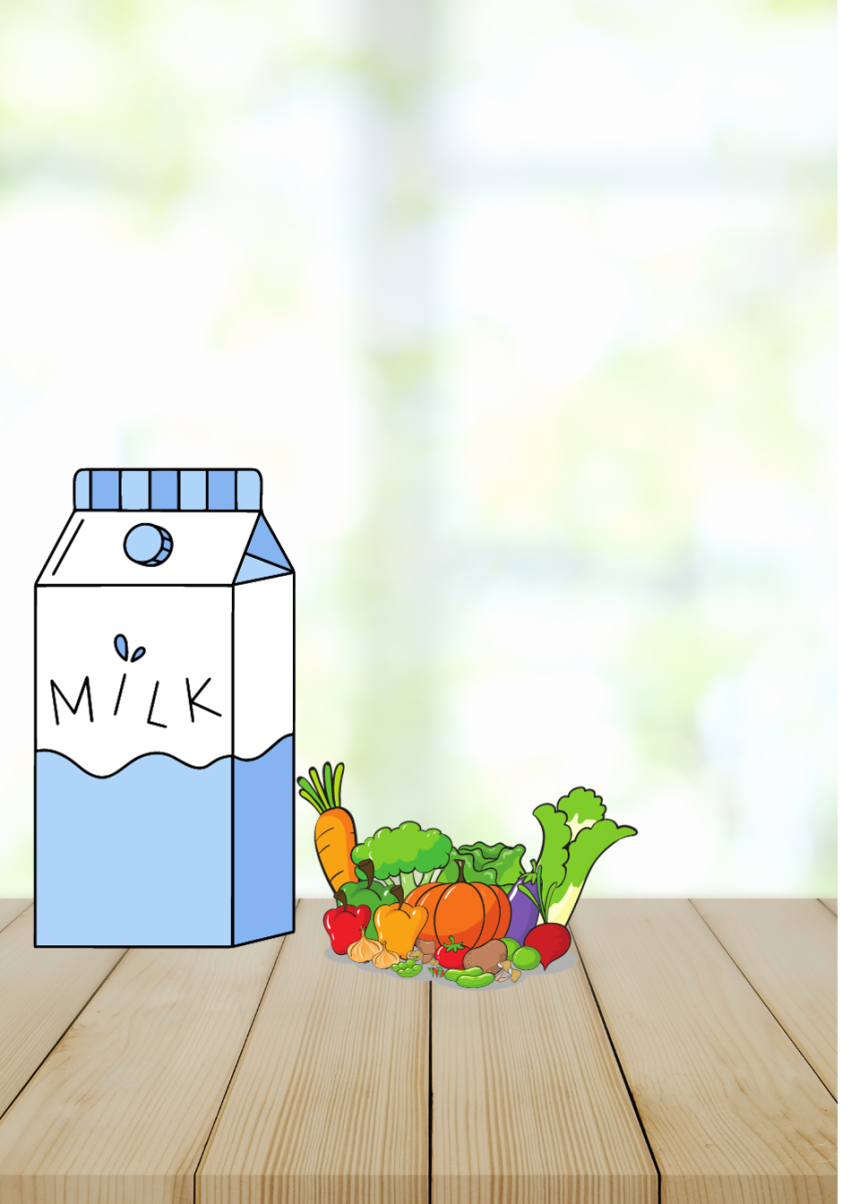 poster makanan bergizi