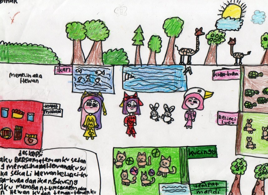 Hobi  ku memelihara binatang